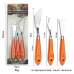 Stainless Steel Palette & Painting Knives 3pc