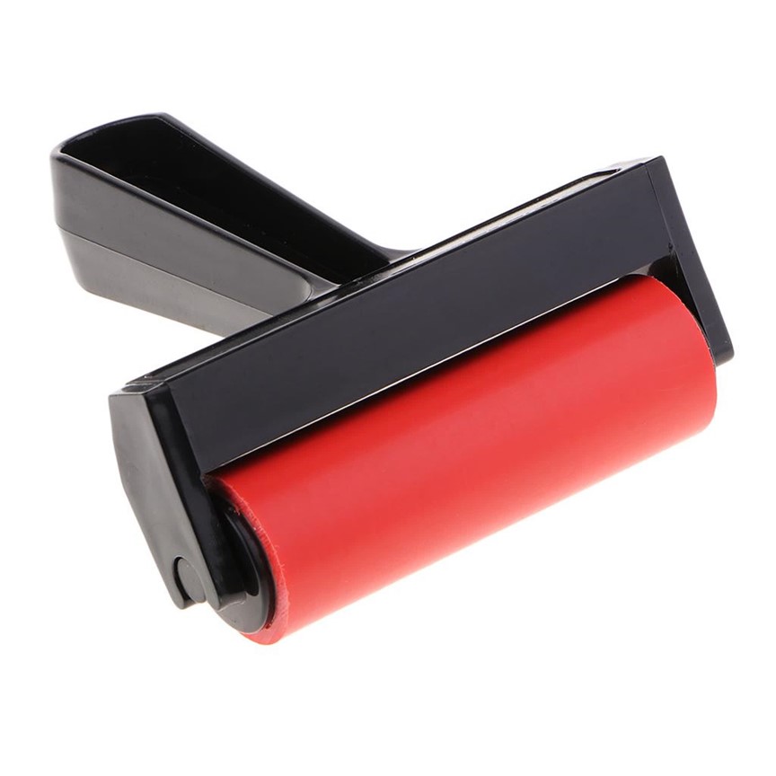 Rubber Brayer Smoothing Roller for Painting, Printing & Decoupage 4 Inch eStationers