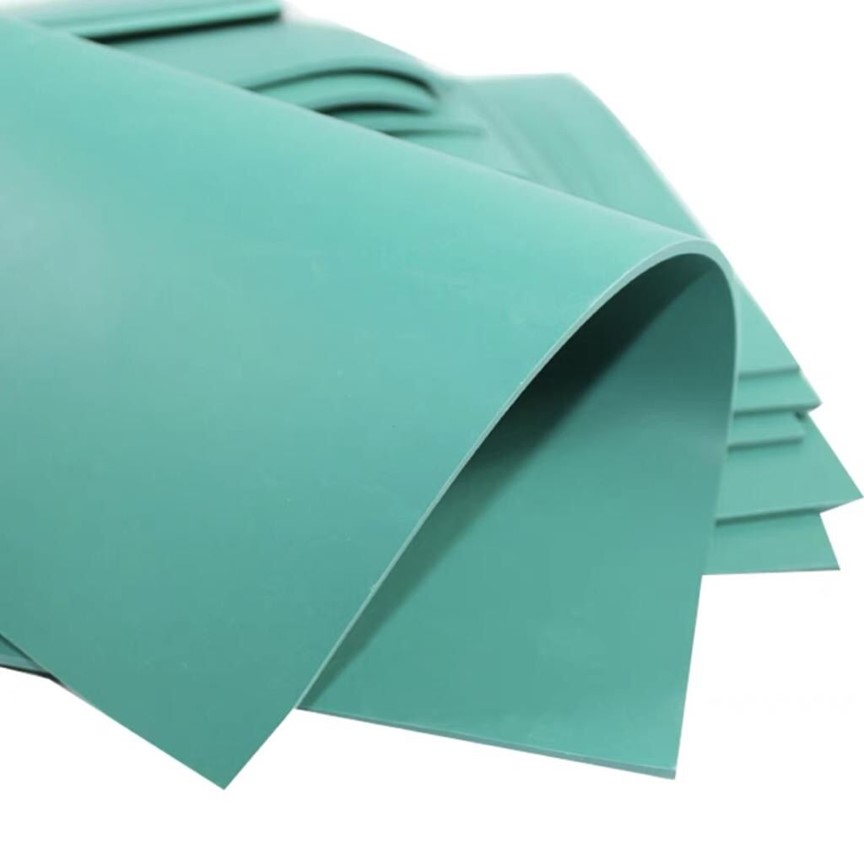 4mm Lino Sheet DoubleSided, EasyCarve Soft Lino Block Green A4 Size