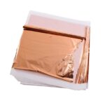 Gold Leaf Silver Leaves Copper Foil 100pcs Pack 14x14 cm