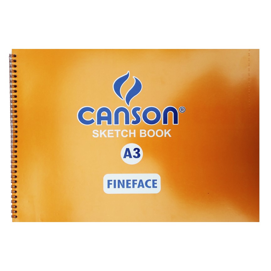 Canson Fine Face Spiral Sketch Book 150 GSM 20 Sheets eStationers