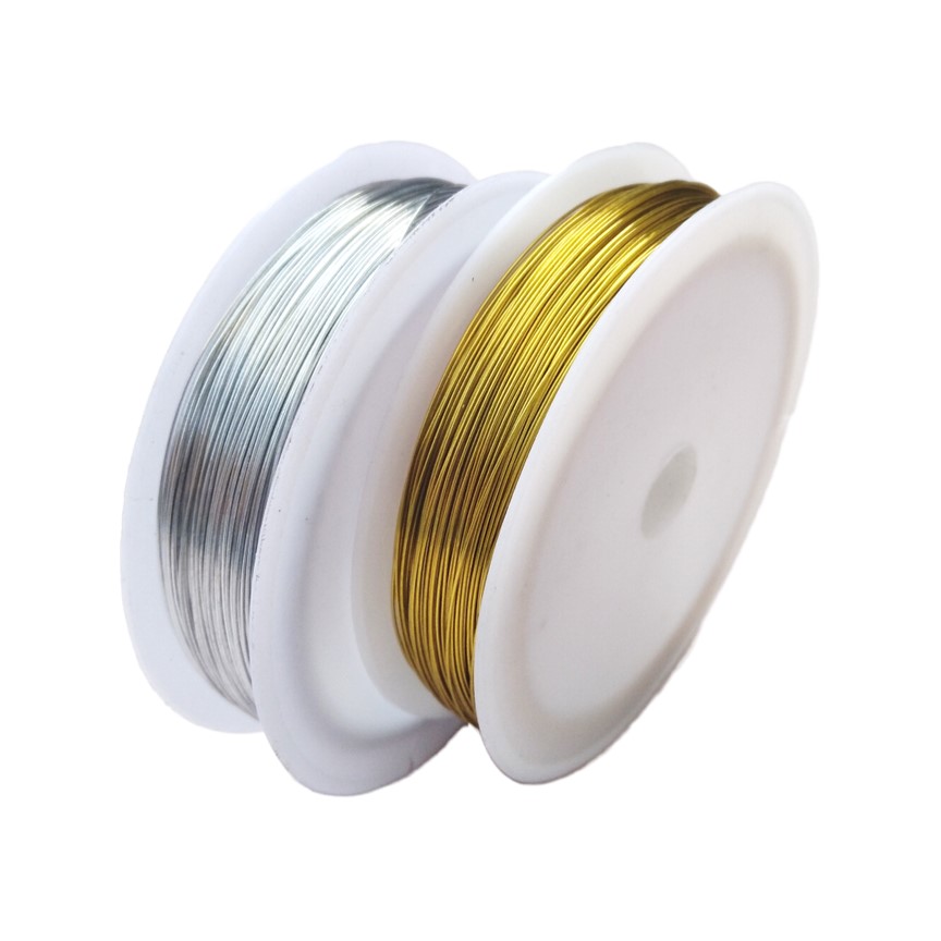 Color Jewelry Wire Gold/Silver eStationers