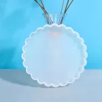 Wavy Round Table Coaster DIY Resin Silicone Mold