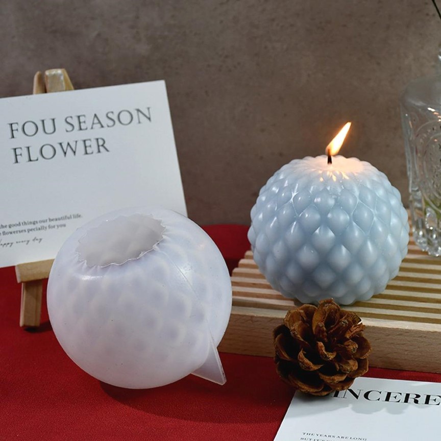 Crystal Ball Shape DIY Candle Silicon Mold eStationers