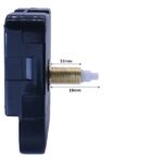 28/23/19mm Long Shaft 20/15/12/11mm Thread Clock Movement Mechanism with Clock Hands Needles - Image 7