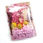 Natural Dried Flowers Pack A5 (8.3 x 5.8 in) – Colorful Dry Flowers & Leaves for Resin Art, Candle Making, Crafts & Decorations
