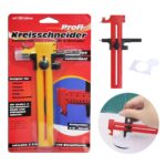 Profi Kreisschneider Compass Circle Cutter – Adjustable 40-230mm Precision Cutting Tool for Perfect Circles, Crafting & DIY Projects