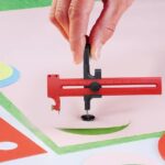 Profi Kreisschneider Compass Circle Cutter – Adjustable 40-230mm Precision Cutting Tool for Perfect Circles, Crafting & DIY Projects
