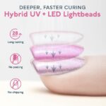 Powerful 48W SUN5 UV LED Nail Lamp with 24 lights, 4 timer modes, auto sensor, and LCD screen. Perfect for fast, even curing of gel nails and UV resin art.