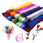 100pcs 12-Inch Chenille Stems – Velvet Pipe Cleaners for Crafts & DIY – Soft Plush Twist Fuzzy Wires for Kids & Handmade Projects