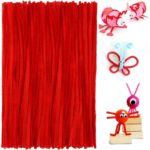 100pcs 12-Inch Chenille Stems – Velvet Pipe Cleaners for Crafts & DIY – Soft Plush Twist Fuzzy Wires for Kids & Handmade Projects - Image 13