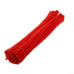 100pcs High-Density 12-Inch Velvet Pipe Cleaners / Chenille Stems/ Limpiapipas for Crafts | Soft Plush Twistable Wires for DIY, Kids & School Art Projects - Image 15
