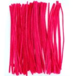 100pcs 12-Inch Chenille Stems – Velvet Pipe Cleaners for Crafts & DIY – Soft Plush Twist Fuzzy Wires for Kids & Handmade Projects - Image 14