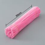 100pcs 12-Inch Chenille Stems – Velvet Pipe Cleaners for Crafts & DIY – Soft Plush Twist Fuzzy Wires for Kids & Handmade Projects - Image 16