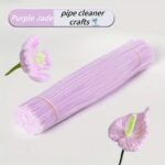 100pcs 12-Inch Chenille Stems – Velvet Pipe Cleaners for Crafts & DIY – Soft Plush Twist Fuzzy Wires for Kids & Handmade Projects - Image 21