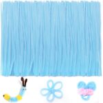 100pcs 12-Inch Chenille Stems – Velvet Pipe Cleaners for Crafts & DIY – Soft Plush Twist Fuzzy Wires for Kids & Handmade Projects - Image 24