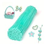 100pcs 12-Inch Chenille Stems – Velvet Pipe Cleaners for Crafts & DIY – Soft Plush Twist Fuzzy Wires for Kids & Handmade Projects - Image 26