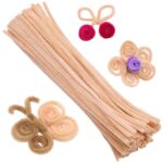 100pcs 12-Inch Chenille Stems – Velvet Pipe Cleaners for Crafts & DIY – Soft Plush Twist Fuzzy Wires for Kids & Handmade Projects - Image 32