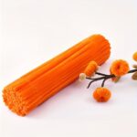 100pcs High-Density 12-Inch Velvet Pipe Cleaners / Chenille Stems/ Limpiapipas for Crafts | Soft Plush Twistable Wires for DIY, Kids & School Art Projects - Image 42
