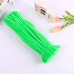 100pcs High-Density 12-Inch Velvet Pipe Cleaners / Chenille Stems/ Limpiapipas for Crafts | Soft Plush Twistable Wires for DIY, Kids & School Art Projects - Image 33