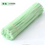 100pcs 12-inch velvet pipe cleaners (chenille stems) with soft plush texture. Flexible, twistable craft wires for DIY flowers, kids’ crafts, and school projects.