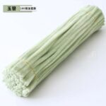 100pcs 12-inch velvet pipe cleaners (chenille stems) with soft plush texture. Flexible, twistable craft wires for DIY flowers, kids’ crafts, and school projects.