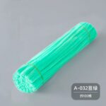 100pcs 12-inch velvet pipe cleaners (chenille stems) with soft plush texture. Flexible, twistable craft wires for DIY flowers, kids’ crafts, and school projects.