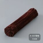 100pcs 12-inch velvet pipe cleaners (chenille stems) with soft plush texture. Flexible, twistable craft wires for DIY flowers, kids’ crafts, and school projects.