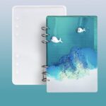 A5 Loose-Leaf Notebook Cover Resin Mold – Rectangle Silicone Mold for Epoxy Resin Casting, DIY Journals, Scrapbooks & Handmade Craft Projects
