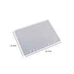 A5 Loose-Leaf Notebook Cover Resin Mold – Rectangle Silicone Mold for Epoxy Resin Casting, DIY Journals, Scrapbooks & Handmade Craft Projects