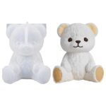 3D Teddy Bear Candle Mold – Silicone Resin Mold for DIY Candles, Epoxy Resin Casting, Chocolate, Candy, Soap & Craft Decoration