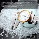 Imported Premium Quality Crystal Clear Crushed Glass (3–6mm) – Geode Crushed Glass Crystals for Resin Art, Crafts, Vase Fillers & Home Decoration