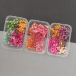 Natural Dried Baby's Breath Gypsophila Flower Box DIY Epoxy Resin Mold Filling Aromatherapy Candle Making Decoration