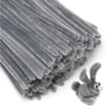 100pcs 12-Inch Chenille Stems – Velvet Pipe Cleaners for Crafts & DIY – Soft Plush Twist Fuzzy Wires for Kids & Handmade Projects - Image 40