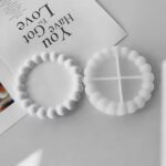 Round / Oval Bubble Trinket Silicone Mold – Bubble Coaster Mold for Resin, Concrete, Plaster, Cement & Epoxy Tray Making - Image 6