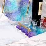 Diamond Texture Irregular Pebble Shape Silicone Molds – Round/Rectangular Resin Tray Molds for Coasters, Jewelry Display, Fruit Plates & Home Décor - Image 10