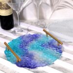 Diamond Texture Irregular Pebble Shape Silicone Molds – Round/Rectangular Resin Tray Molds for Coasters, Jewelry Display, Fruit Plates & Home Décor - Image 15