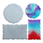 Diamond Texture Irregular Pebble Shape Silicone Molds – Round/Rectangular Resin Tray Molds for Coasters, Jewelry Display, Fruit Plates & Home Décor - Image 17