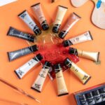 Mont Marte Gold and Silver Acrylic Paint Set Signature 12pc x 36ml (1.2 US fl.oz) - Image 8