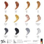 Mont Marte Gold and Silver Acrylic Paint Set Signature 12pc x 36ml (1.2 US fl.oz) - Image 11