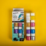 Mont Marte Metallic Fabric Paints Signature 8pc x 20ml - Image 3