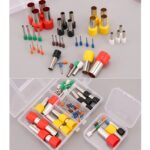 40pcs Stainless Steel Round Polymer Clay Cutters Set – Mini Circle Clay Punch Tools (1–10.3mm) with Storage Box for Pottery, Crafts & Earring Making