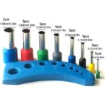 40pcs Stainless Steel Round Polymer Clay Cutters Set – Mini Circle Clay Punch Tools (1–10.3mm) with Storage Box for Pottery, Crafts & Earring Making