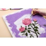 Keep Smiling Sand Texture Medium Coarse 275mL – Acrylic Texture Paste for 3D Art & Mixed Media