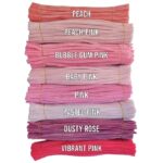 100pcs 12-inch velvet pipe cleaners (chenille stems) with soft plush texture. Flexible, twistable craft wires for DIY flowers, kids’ crafts, and school projects.