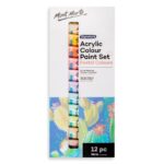 Mont Marte Acrylic Color Pastel Paint Set Signature 36ml - Image 6