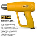MUBAH High Performance Heat Gun Hot Air Gun for Resin Art | Best for Beach Waves | Pop Bubbles | 2000W