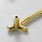 Gold Tree Branch Handle Pull – Metal Twig Design Tray & Cupboard Drawer Handle for Resin Trays & Furniture