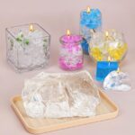 High-Density Clear Gel Wax 500g – Transparent Decorative Candle Gel for Container & Embedded Candles