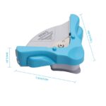 Jielisi 7005 Corner Rounder Punch Cutter R5mm – Light Blue Paper Corner Trimmer
